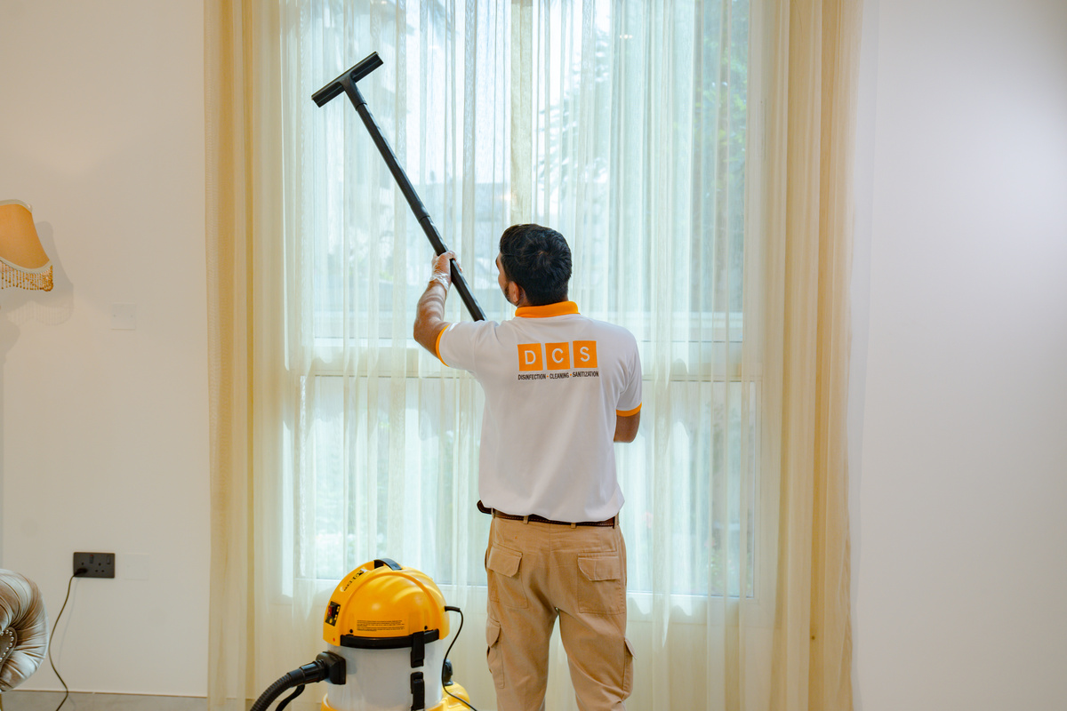 Curtain Cleaning by DMAIDS