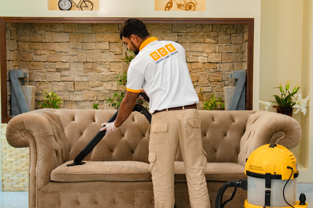 Sofa Cleaning by DMAIDS